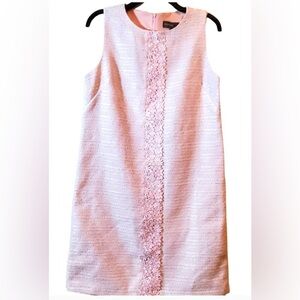 Donna Ricco Blush Textured Dress